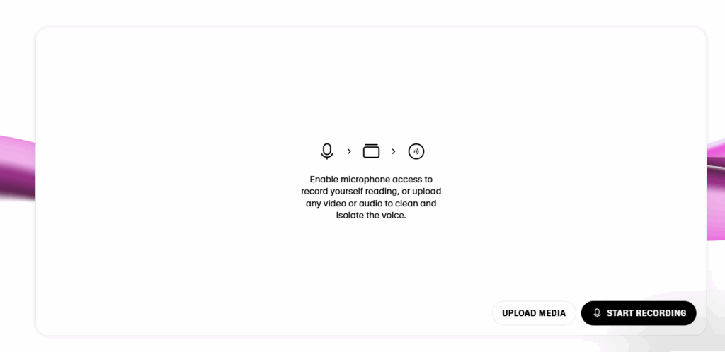 ElevenLabs Voice Isolator