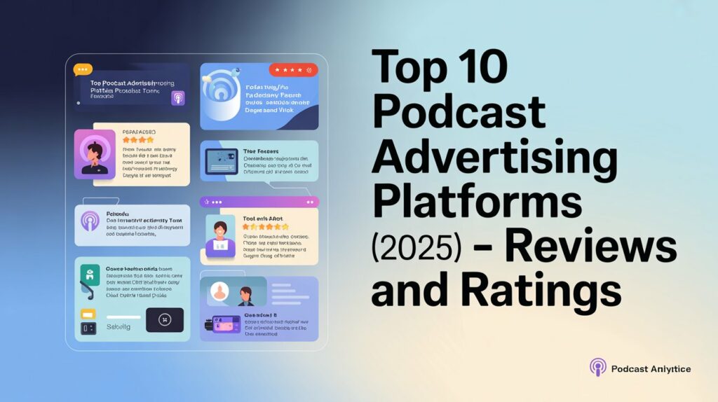 Top 10 Podcast Advertising Platforms (2026) – Reviews and Ratings