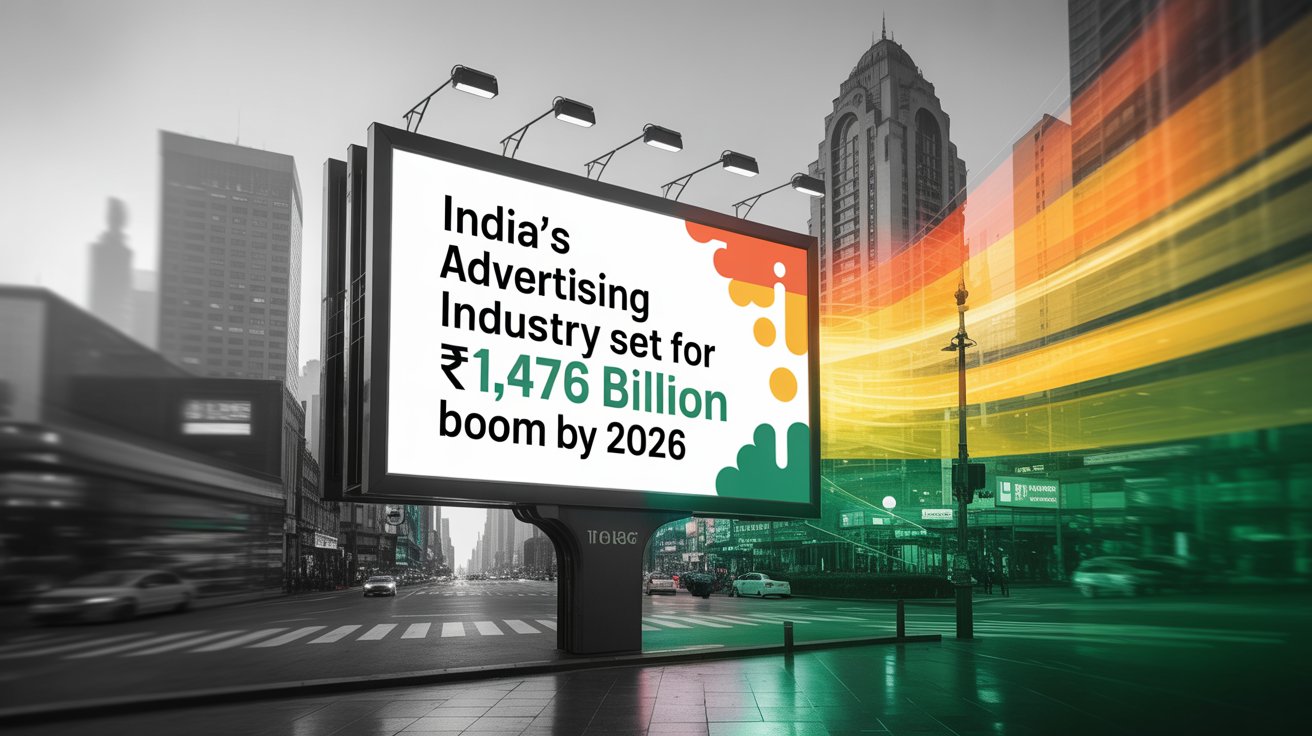 India’s Advertising Industry Set for ₹1,476 Billion Boom by 2026