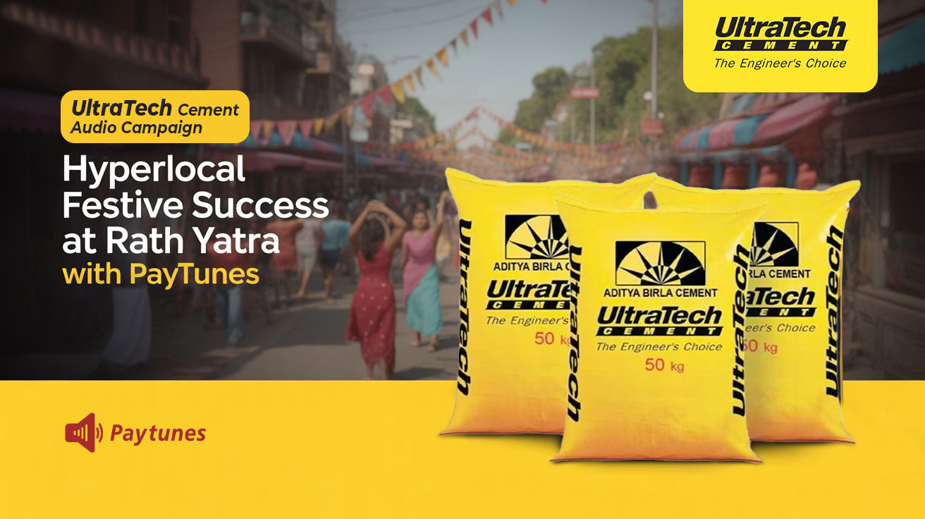 UltraTech Cement Audio Campaign