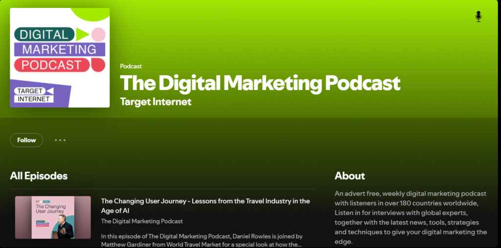 The Marketing Meetup Podcast – Hosted by Joe Glover