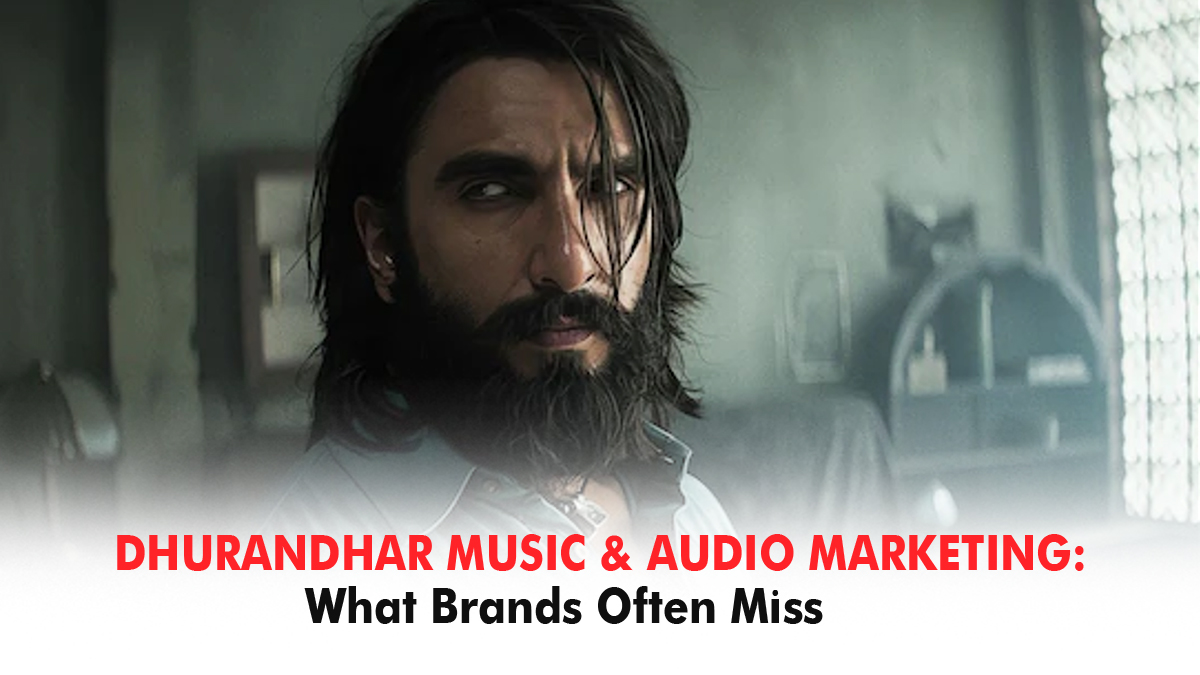 Cinematic still symbolising Dhurandhar music and audio marketing, highlighting mood-driven sound storytelling.